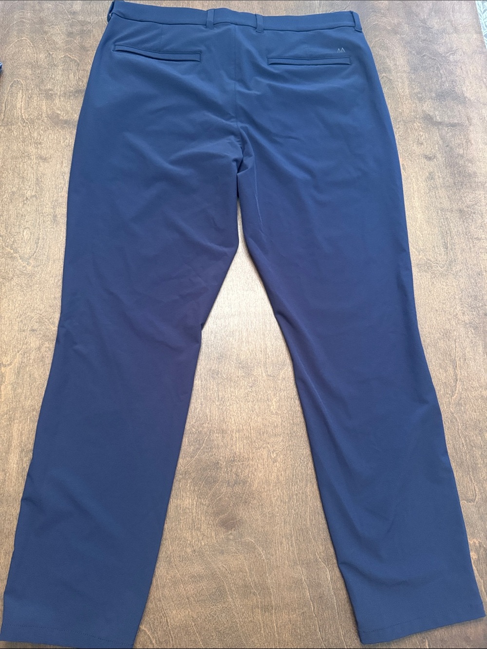 Mizzen & Main Helmsman Navy Slim Fit Chino Pant 36 W x 30 L - Picture 3 of 5